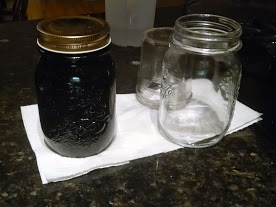 filled jars